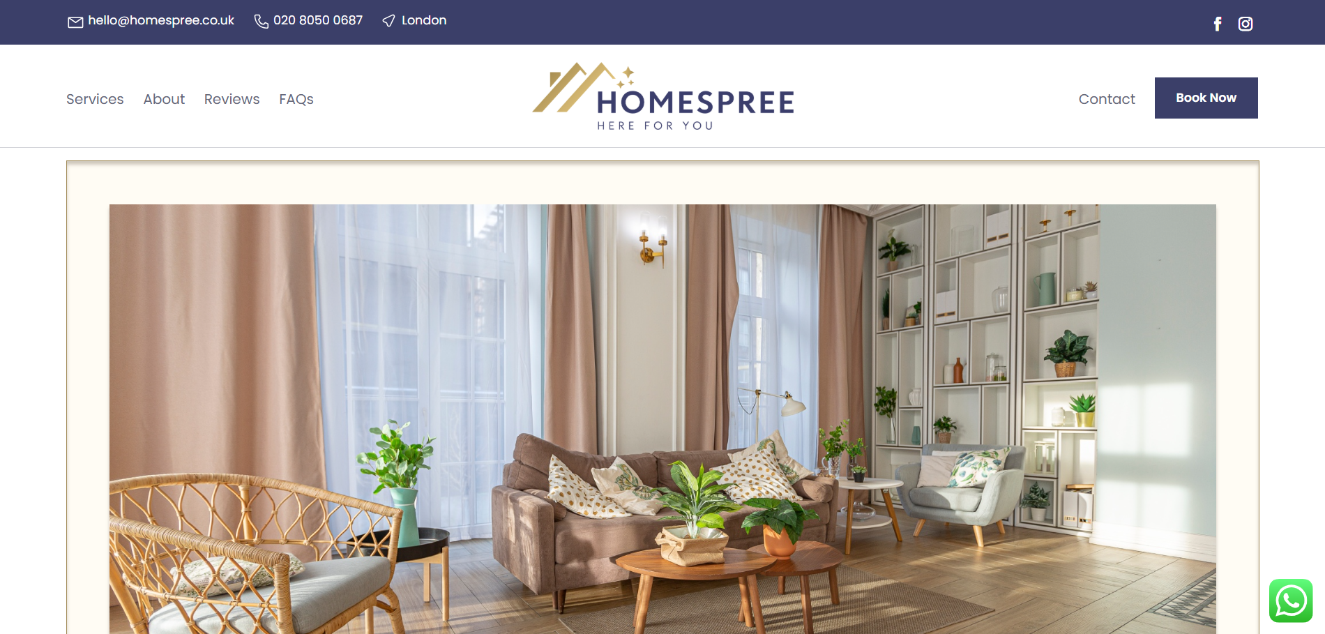 Homespree screenshot