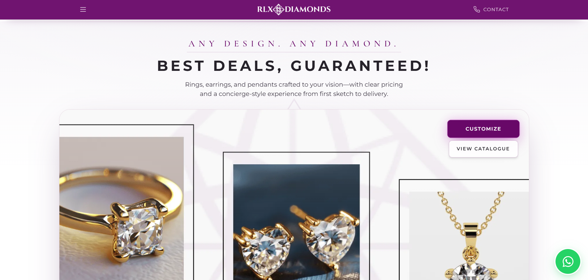RLX Diamonds screenshot